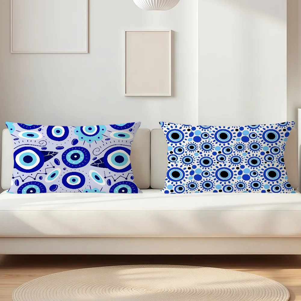 Evil Eye Art Pillow Case Suitable For Decorating Homes Bedrooms Children Room Sofas And Other Places