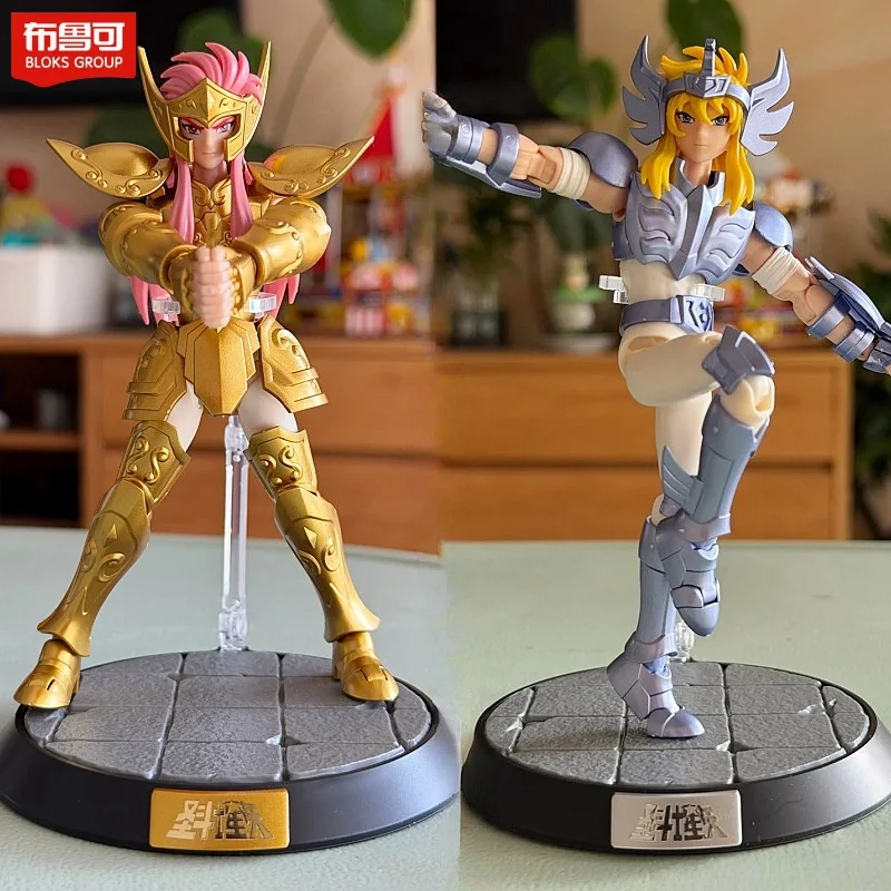 

Набор экшн-фигурок Blokees Saint Seiya — набор моделей класса чемпионов, включая Cygnus Hyoga Водолей Камерс Aiolos Mu Aiolia Milo