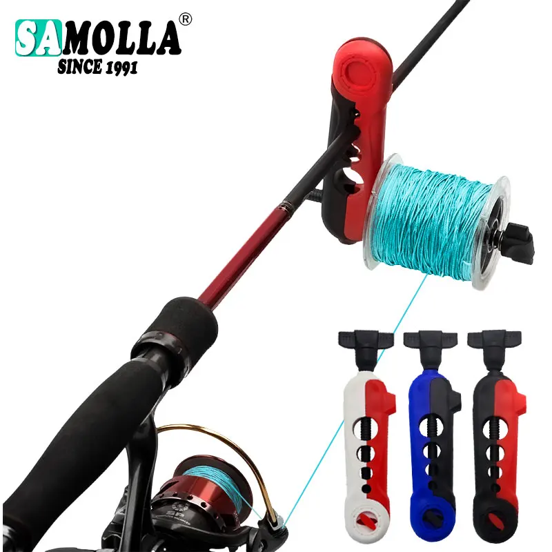 Angelschnur Wickler Tragbare Reel Linie Spooler Maschine Spinning Reel Baitcastingrolle Spooling Karpfen Angeln Ausrüstung