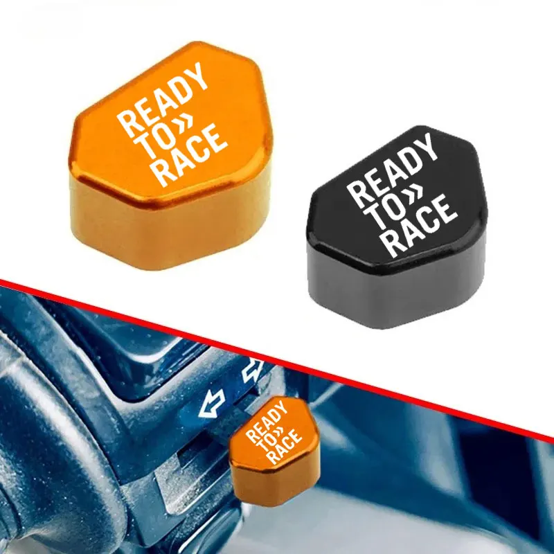 For KTM Ready to Race Duke 690 790 890 1190 Rc 1290 Adventure Tire Valve Caps Handle Bar End Cap Switch Keycap ABS Protection