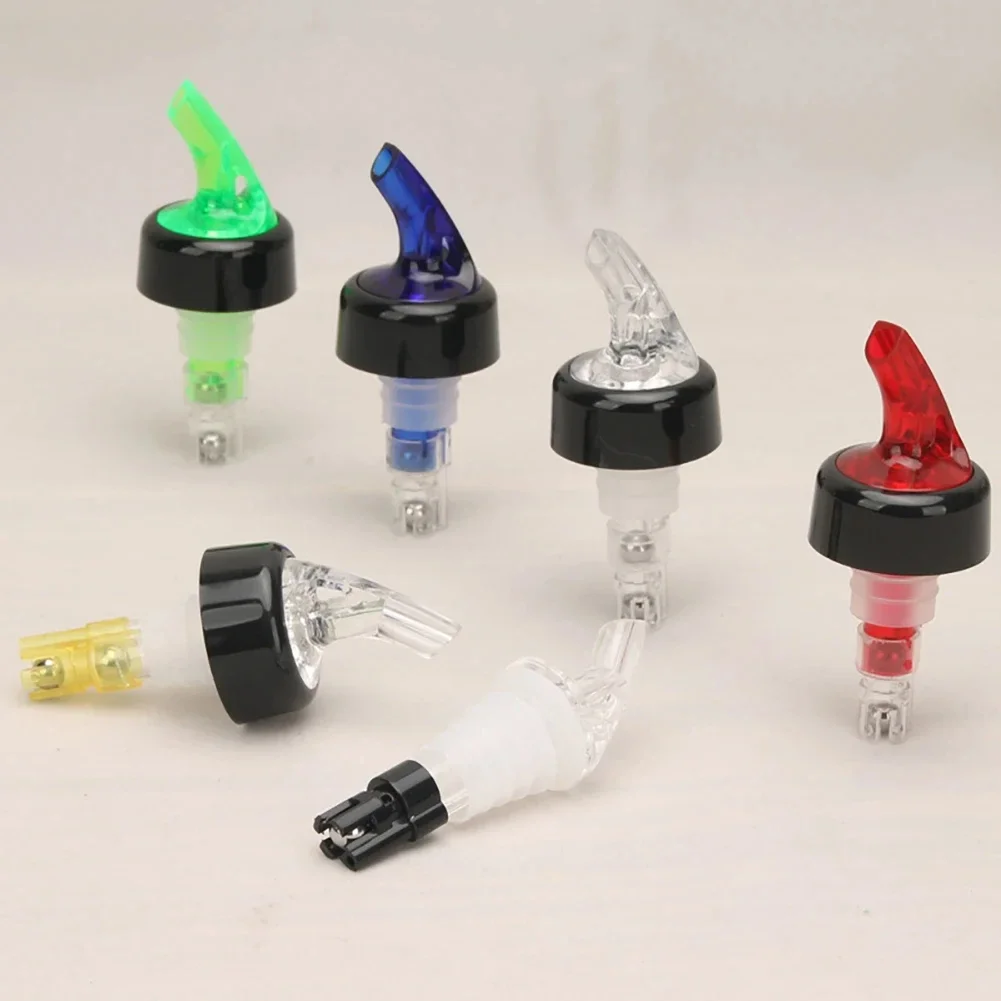 2pcs 30ml Automatic Measured Bottle Pourer Quick Shot Measure Pourer for Drinks Wine Cocktail Spirit Dispenser Home Bar Tools