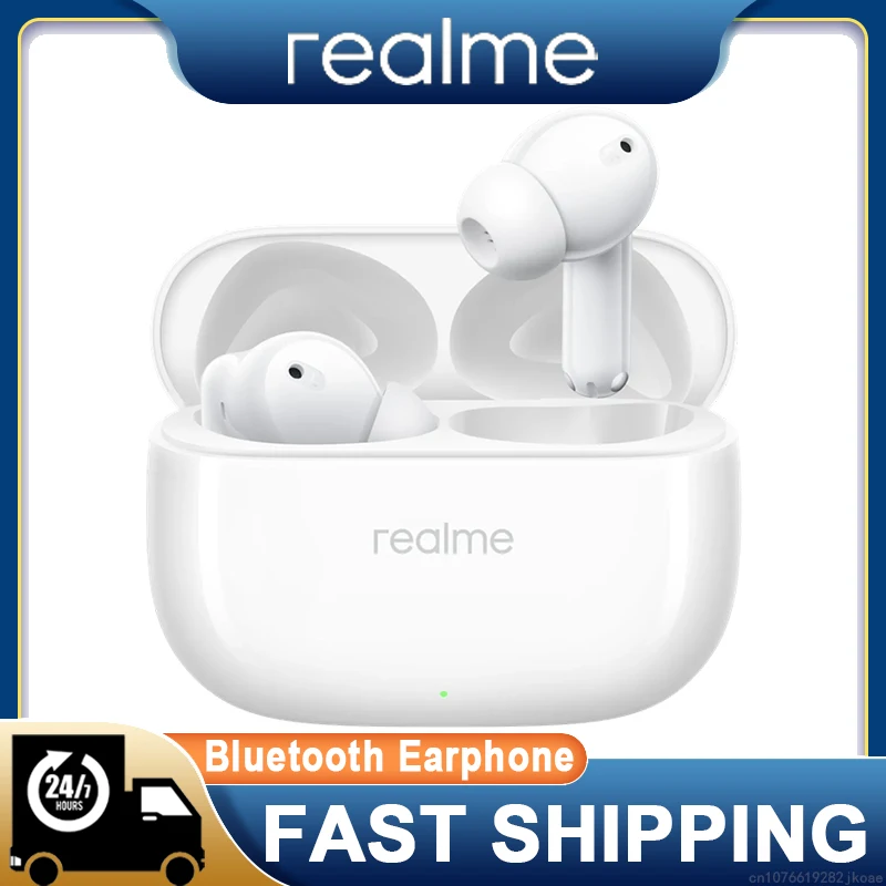 New realme Buds T310 Earphones Wireless Bluetooth 5.4 Headphones 46dB Active Noise Cancelling Headset HiFi HD Mic Call Earbuds