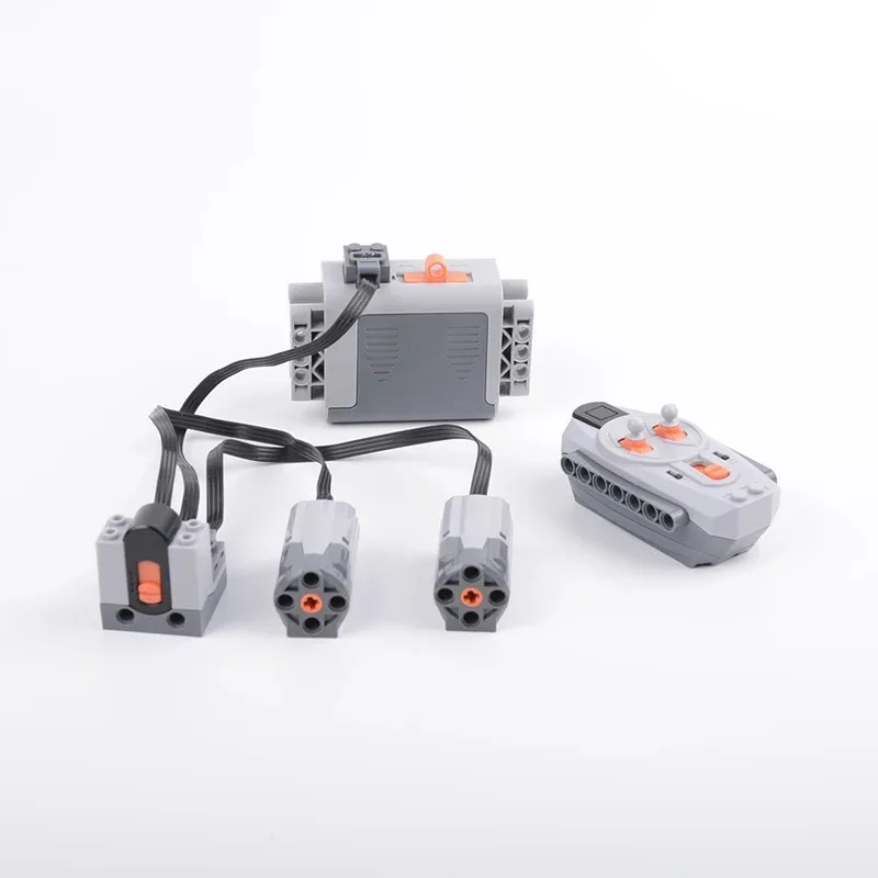 MOC M/Sever Motor DIY ladrillos funciones de potencia piezas velocidad Control remoto conjunto tecnología PF modelo de bloques de construcción montaje regalo