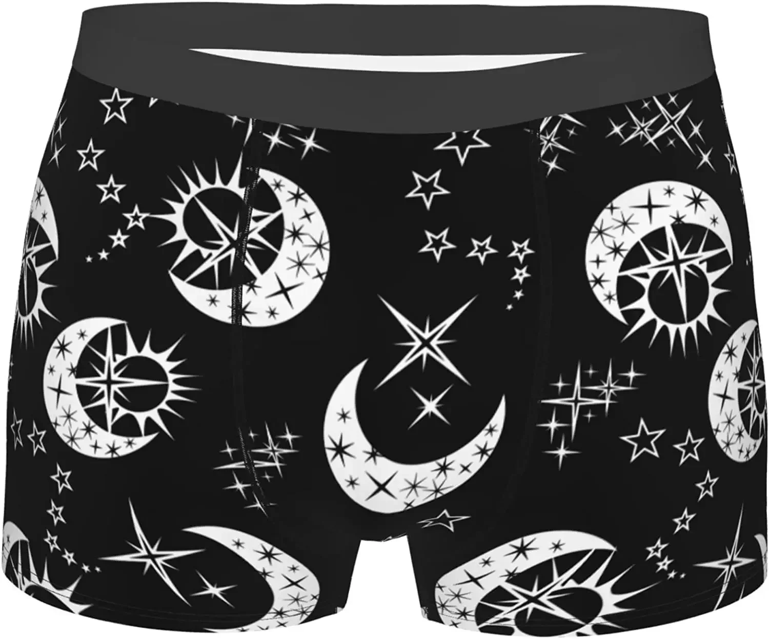 Men's Boxer Briefs Lips Kiss Boxer Shorts Soft Comfortable Stretch Wide Waistband Underwear Trunks for Men Boys