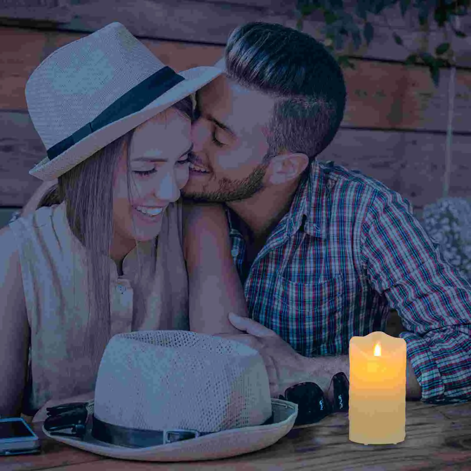 Lámpara de lágrima con Control remoto, luz LED de simulación, decoración para fiestas y festivales, atmósfera de atenuación