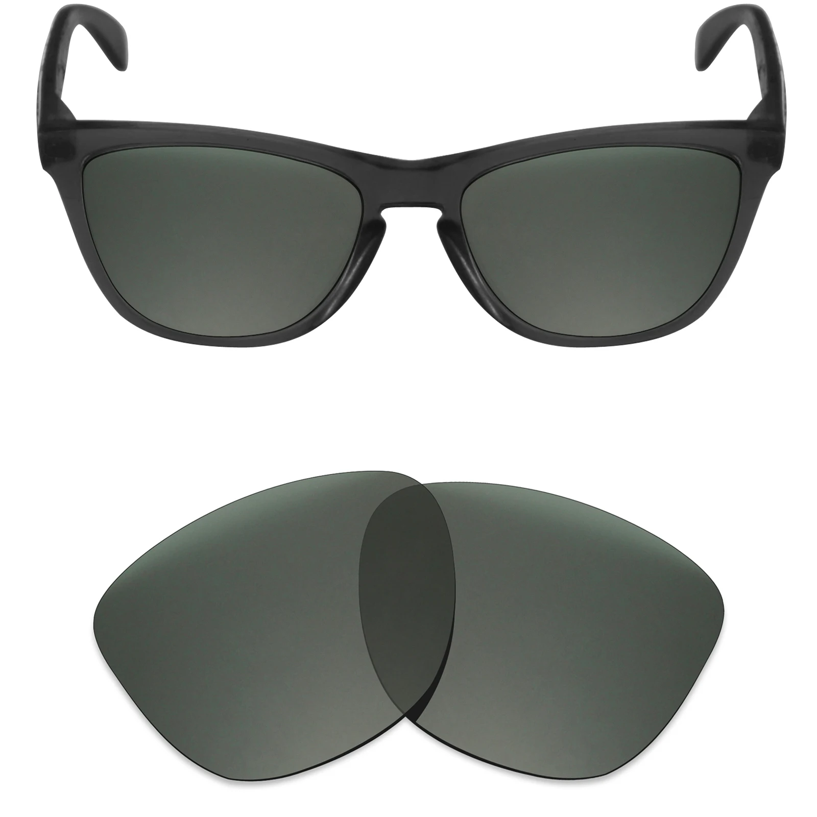 ezoptix123 Polarized / Non-Polarized Lenses Replacement for Oakley Frogskins XS OJ9006 - 53mm Sunglass