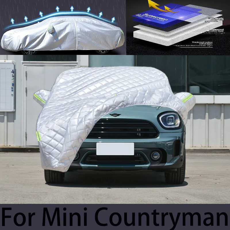 

For mini countryman Hail prevention cover auto rain protection, scratch protection, paint peeling protection, car clothing