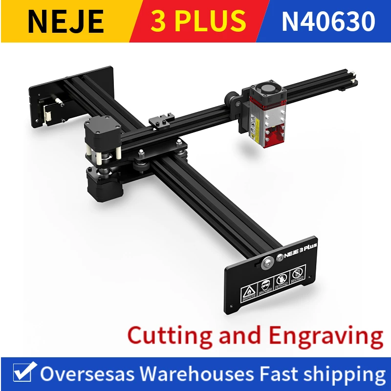 

NEJE 3 Plus N40630 255 x420 mm Professional Laser Engraving Machine,Laser Engraver,Laser Cutter-Lightburn-Bluetooth-App Control