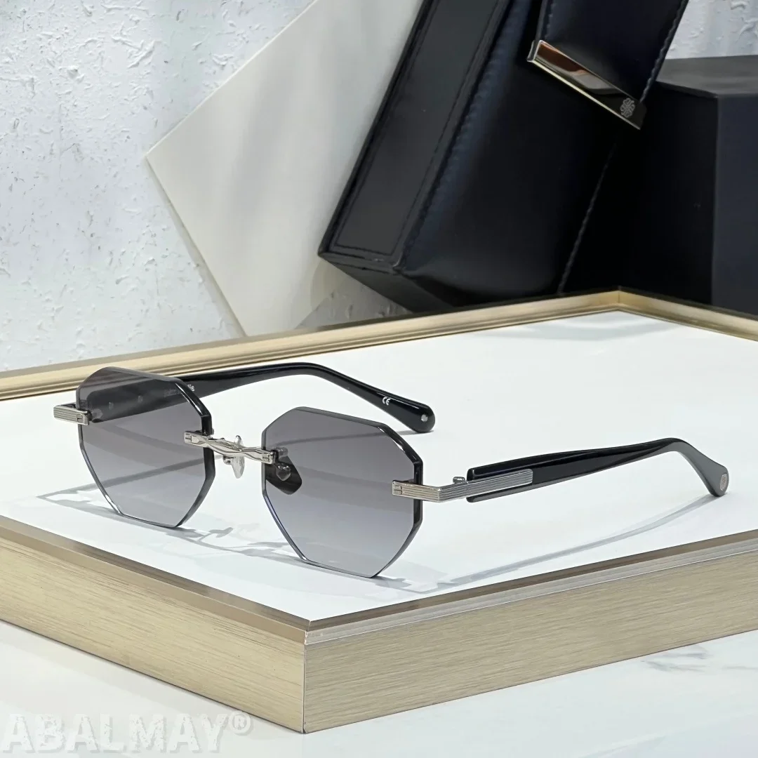

JD TIMOTHY 50-18 Top Quality Mens Sunglasses for Women Fashion Trend Luxury Acetate Titanium UV400 Designer Sunglasses Frame