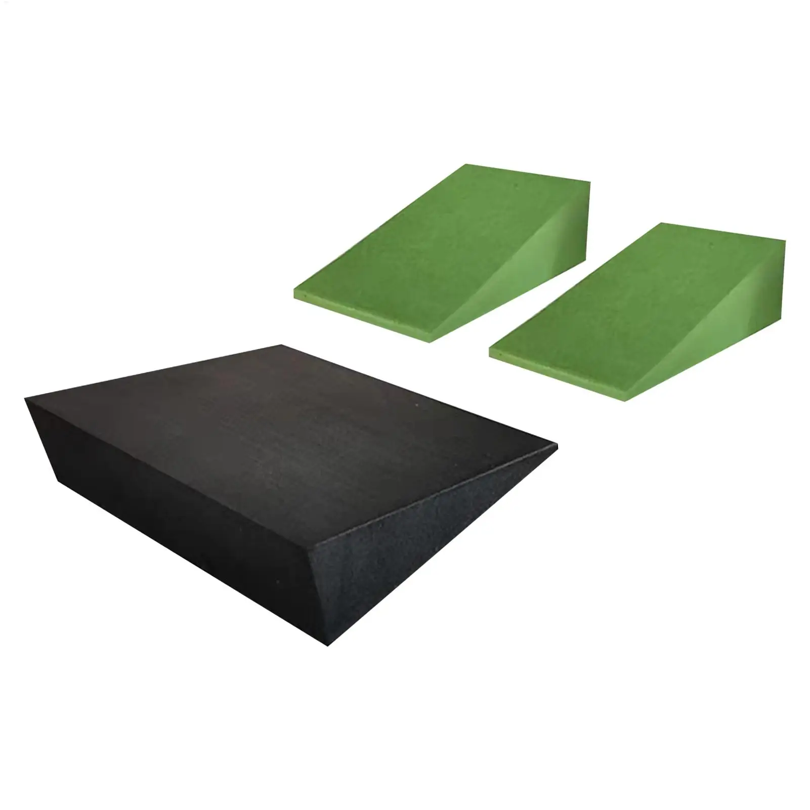 3Pcs Yoga Wedge Blocks EVA Foam Yoga Wedge Stretch Slant Boards Exercise Yoga Block Pilates Wedge Squats Fitness Accessories