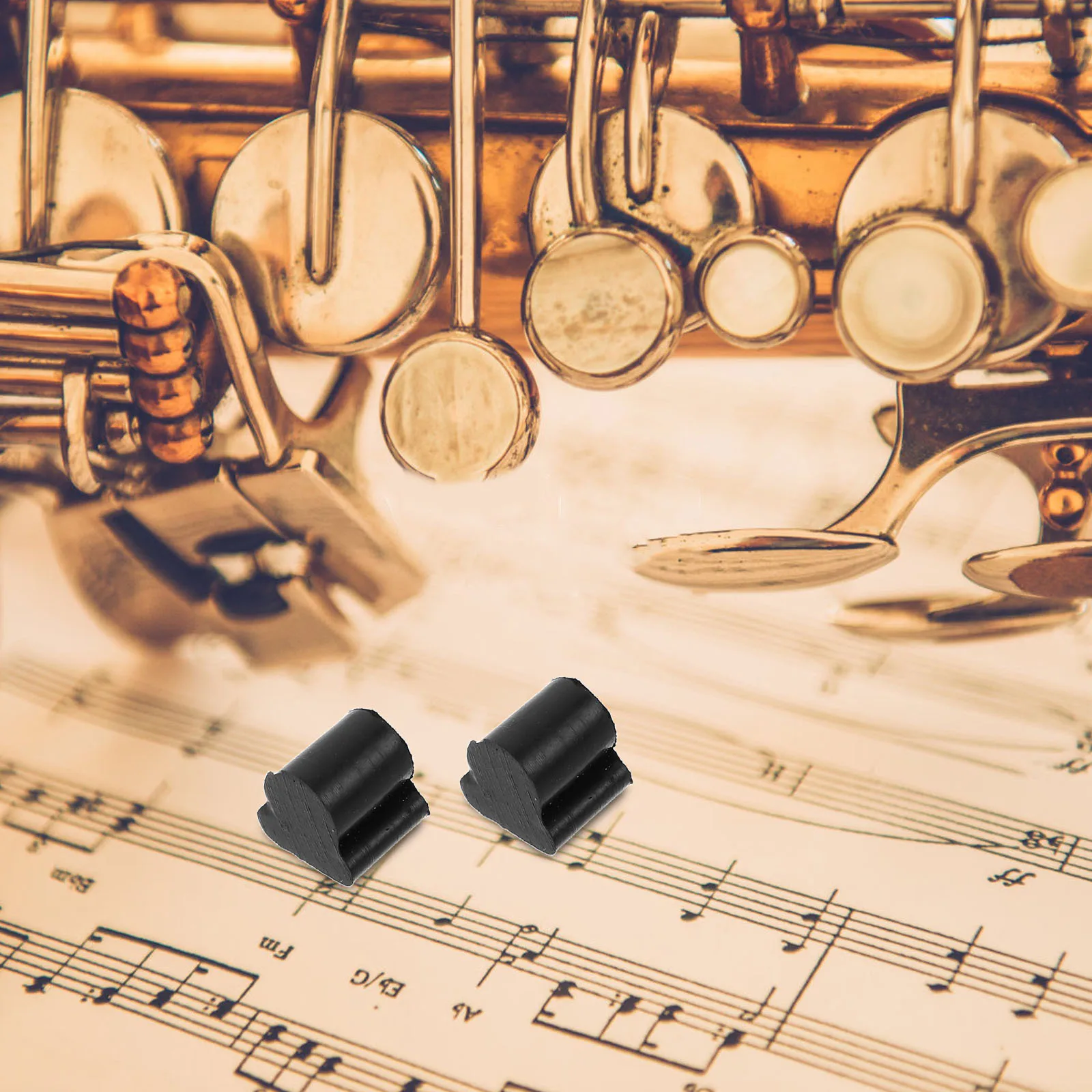 10 pçs acessórios de chifre francês 4mm almofada de borracha para eufônio tuba trombone válvula almofada instrumento buffer parar vento música