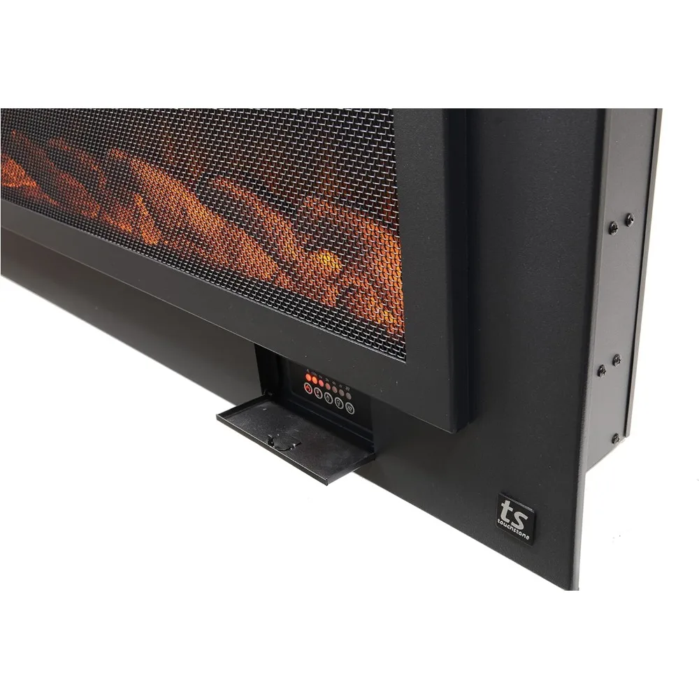 مدفأة كهربائية أمامية مضادة للوهج - عرض 40 بوصة / ارتفاع 26.5 بوصة - سخان 1500 وات