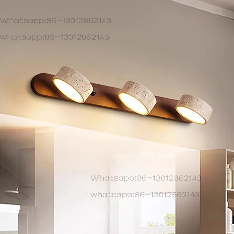 2026--spanish-natural-limestone-double-sided-wall-lamp-creative-circular-led-rotatable-lamp-bathroom-vanity-mirror-front-lamp