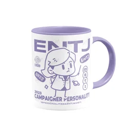 MBTI peripheral 16 personality ENTP original INFP doujin ceramic size 9 mug milk water cup ISFP