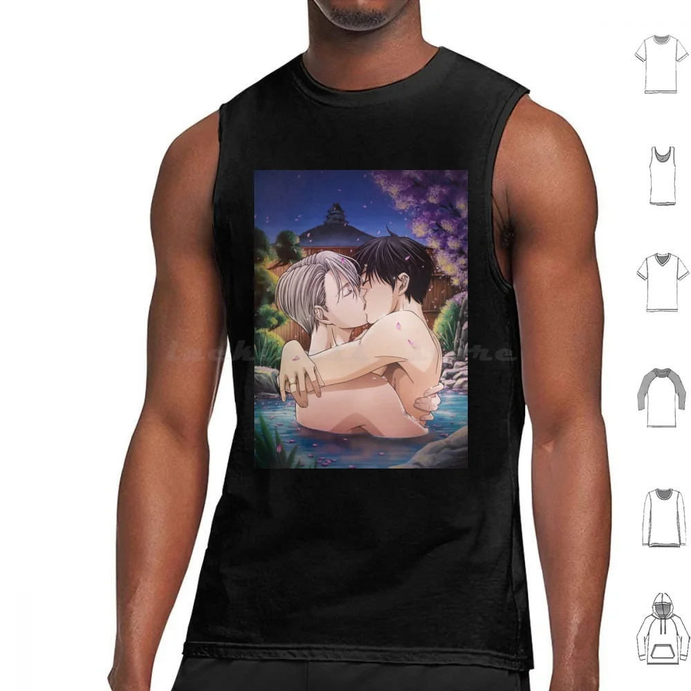 On Ice Nikiforov And Katsuki Fanart Anime Manga Yaoi Boys Love Tank Tops Vest Sleeveless On Ice Nikiforov Katsuki Anime Fanart
