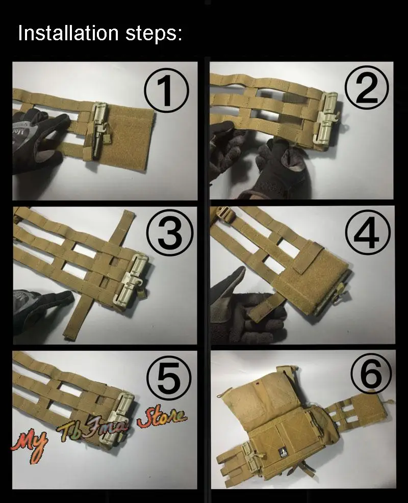 Upgraded Ver Tactical Vest Universal MOLLE Quick Release Buckle Set  3 Band Cummerbund Adapter for JPC CPC AVS 6094 4020 Vest