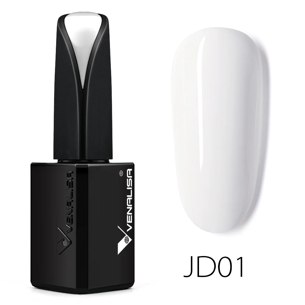 VENALISA Smalto gel CANNI Rifornimento della fabbrica per unghie Smalto pastello semipermanente Diamante Top Coat Soak Off Vernice gel UV LED 15ml