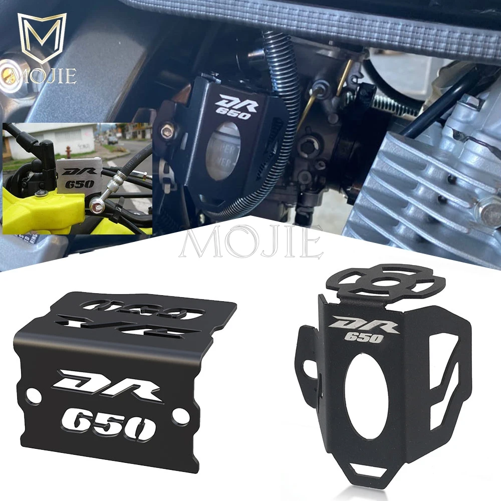 For Suzuki DR650 DR650S DR650SE DR 650 S SE 1996-2026 2025 Chain Guard Luggage Holder Radiator Grille Covers Side Stand Enlarger