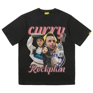 Đàn ông và phụ nữ kế hoạch áo phông Mỹ, in máy chơi NBA, áo sơ mi cotton đồ họa, nửa xoài, áo phông ngoại trang, quần áo phụ nữ 12 Áo sơ mi NBA bán hàng chính - 3