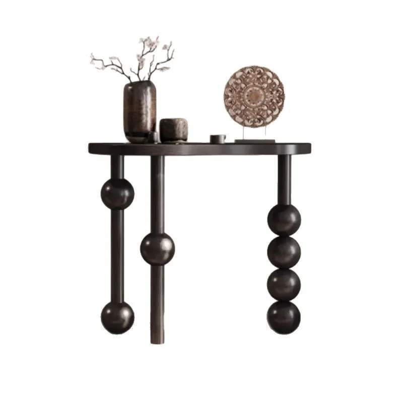 

Surprise Silent Wind Solid Wood Strip Medieval Entrance Platform Medieval Entrance Table