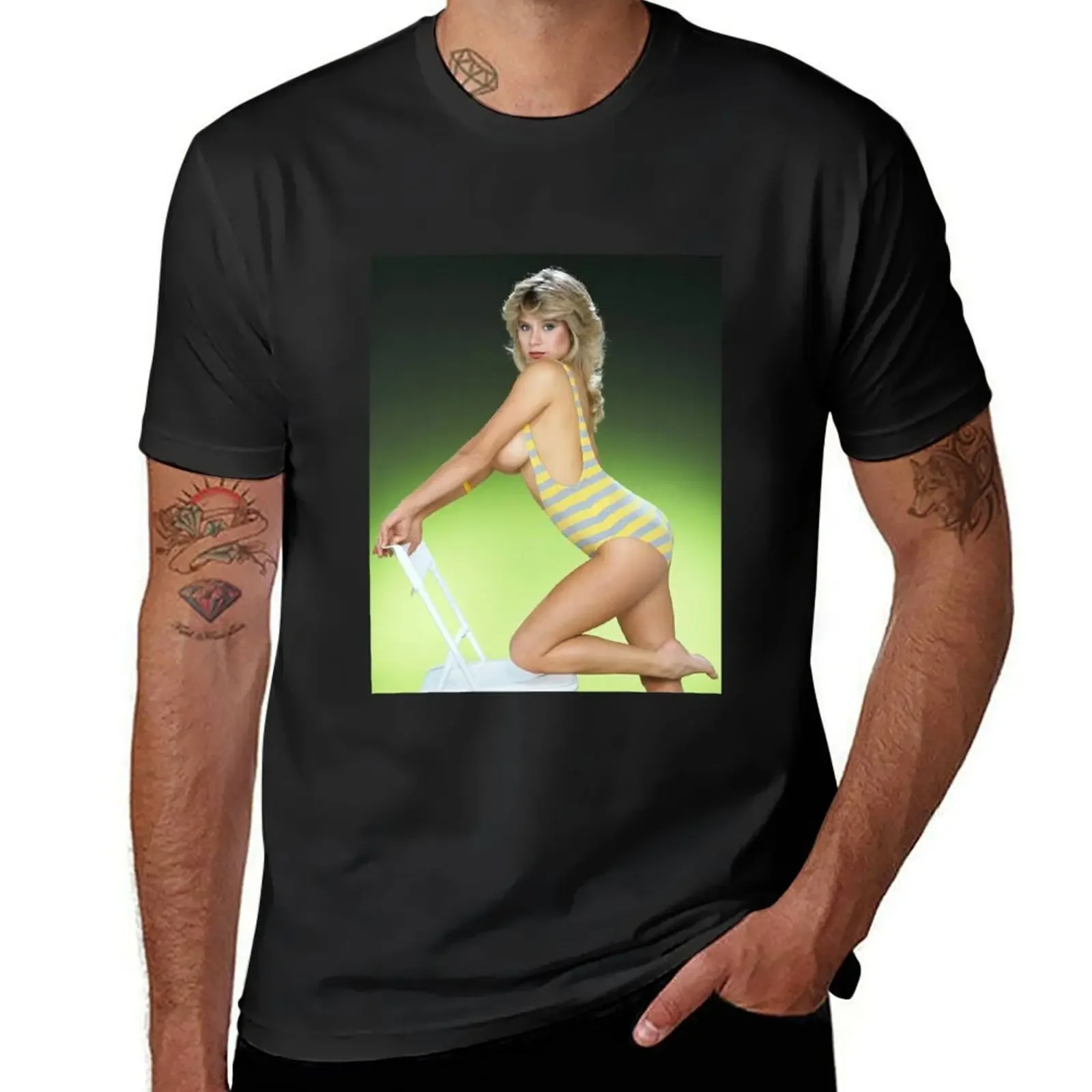 Adventure Legend Lightning Thief Samantha Fox Sexy Poster Cool T-Shirt street wear custom t shirt funny t shirts for men