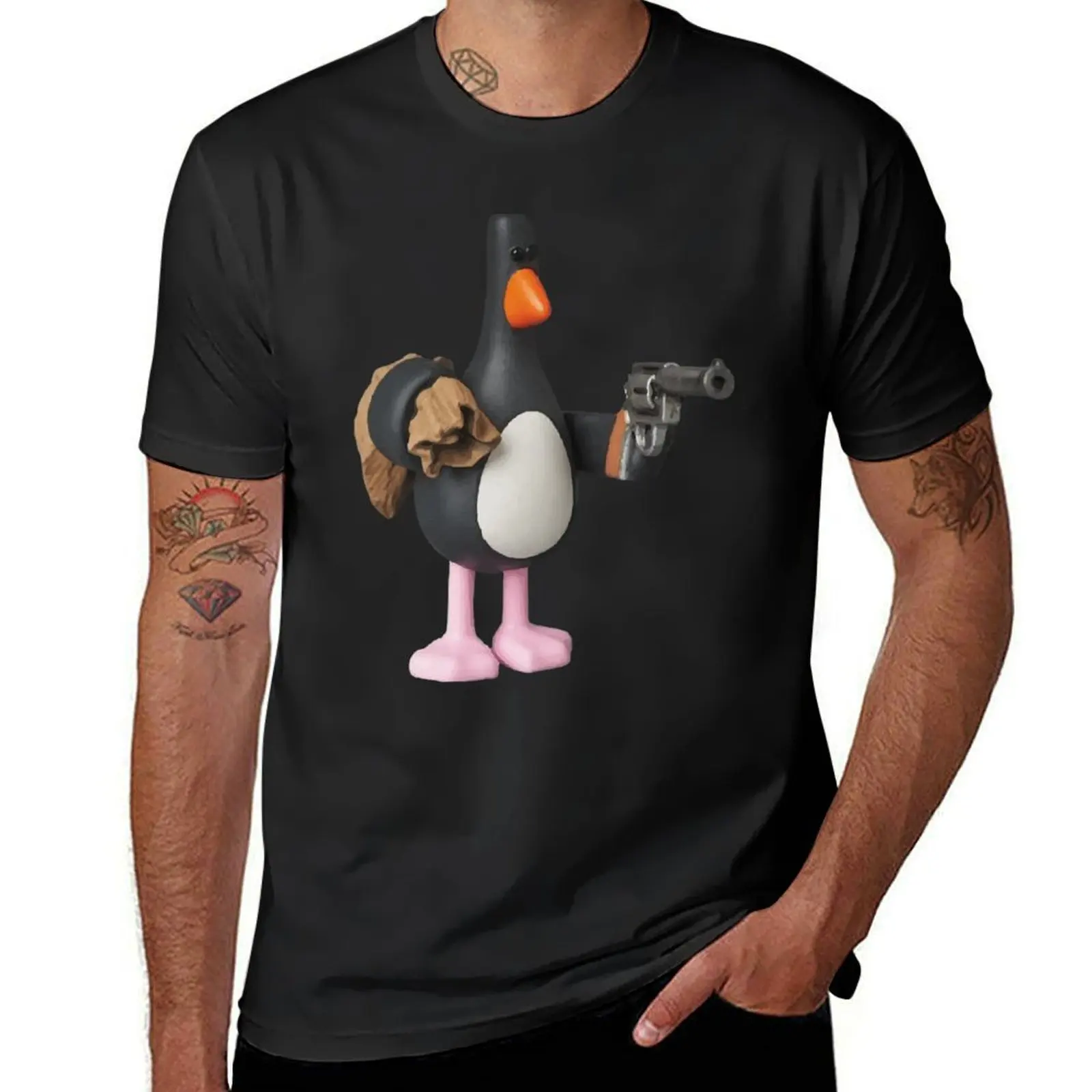 

Feathers McGraw T-Shirt plus sizes cute tops anime clothes plus size tops t shirts for men pack