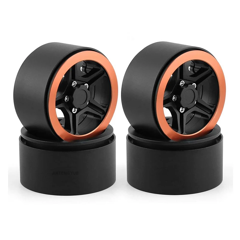 Piasta koła do samochodu terenowego 2.2 cala do YIKONG YK4082 4012 4014 TRX4 SCX10 1:10, obróbka CNC