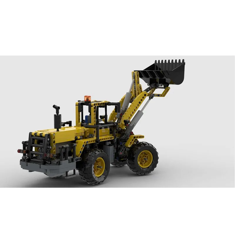 MOC-53796 Urban Charged Bagger Assembly Splicing Bausteinmodell 973, Teile MOC Creative Boy Birthday Bausteinspielzeug