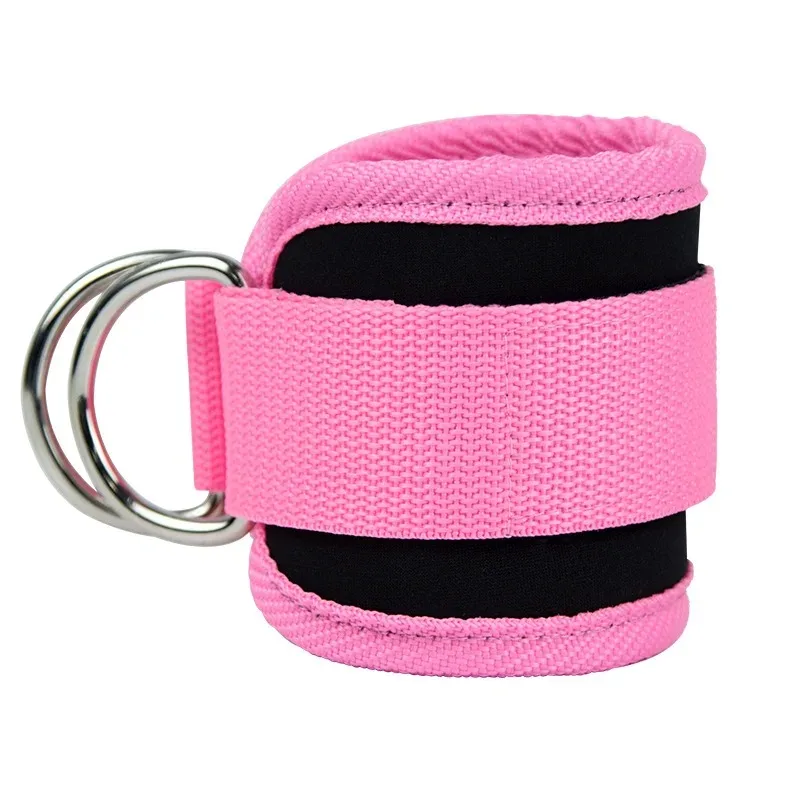 Verstelbare enkelbandjes Manchetten met D-ring voor kabelmachine Fitness Glute Kickback Gym Voet Beentraining Brace Ondersteuning