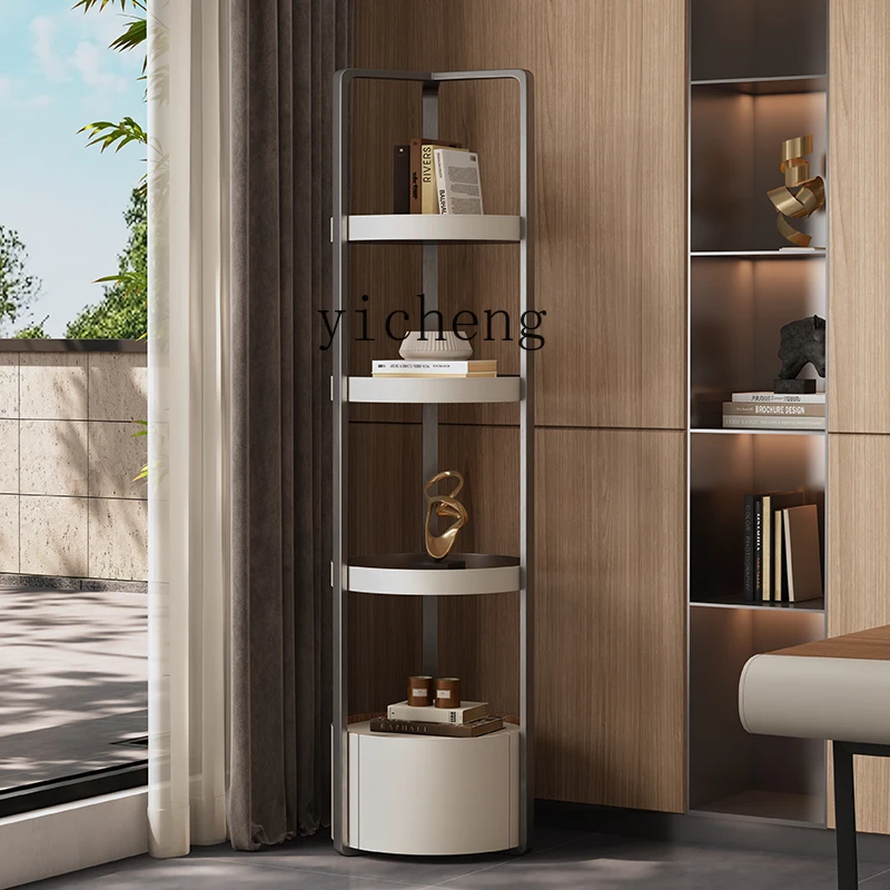 

ZK Minimalist Corner Cabinet Living Room Corner Shelf Triangle Storage Corner Storage Cabinet
