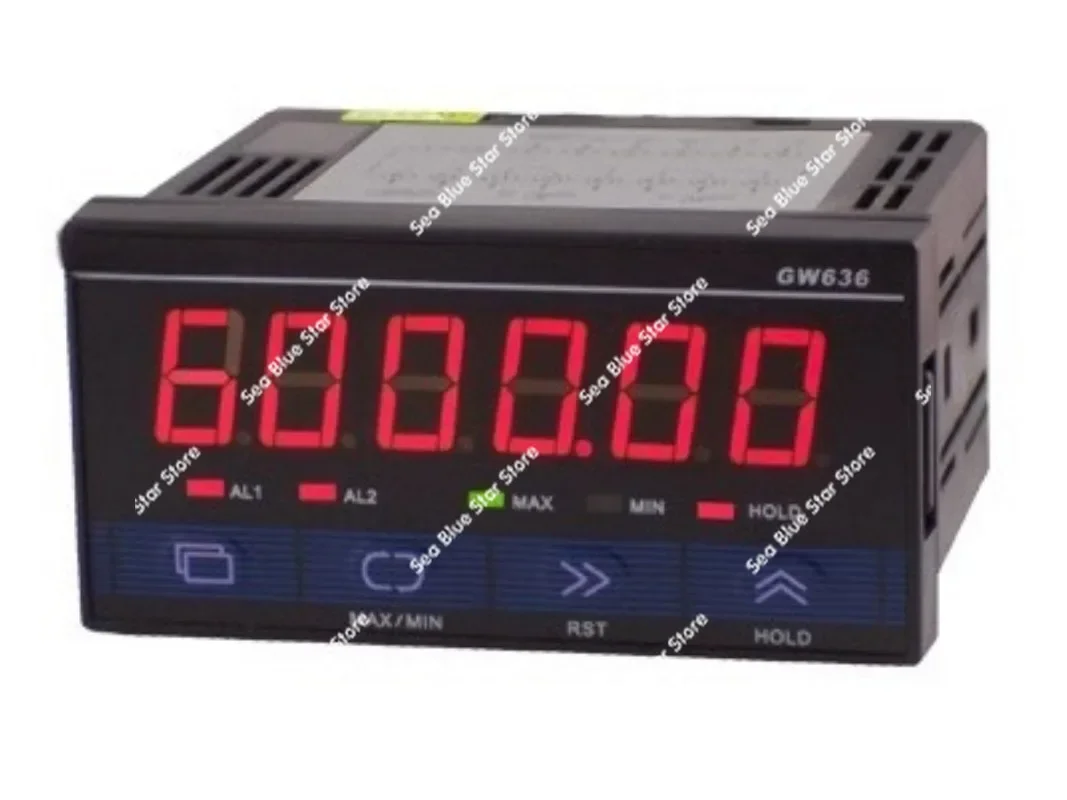 GW636 pulse meter/counter/tachometer/line speedometer/frequency meter/RS485 communication MODBUS protocol