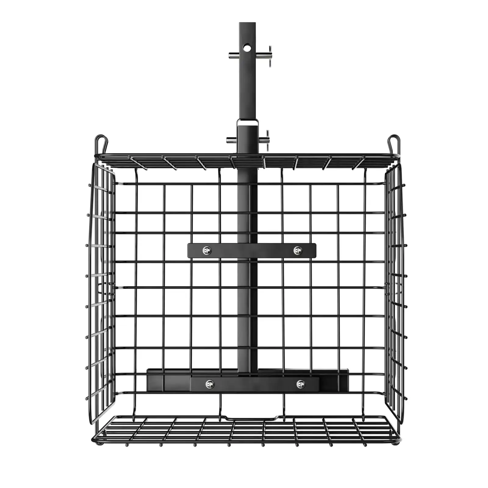 

Foldable Metal Wire Rear Scooter Basket, 1-inch Receiver Cargo Storage Basket, Durable Spacious Carrier for Mobility Scooters