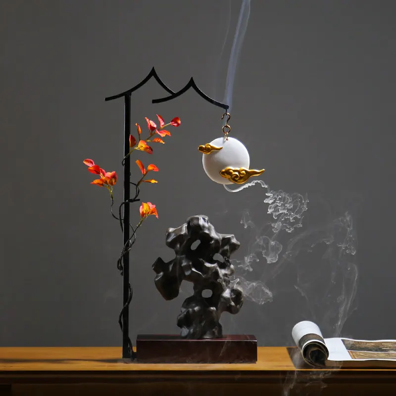 Living Room Vintage Incense Burner Seating Room Beautiful Modern Incense Burner Meditation Quemador Wax Melts Home Fragrance