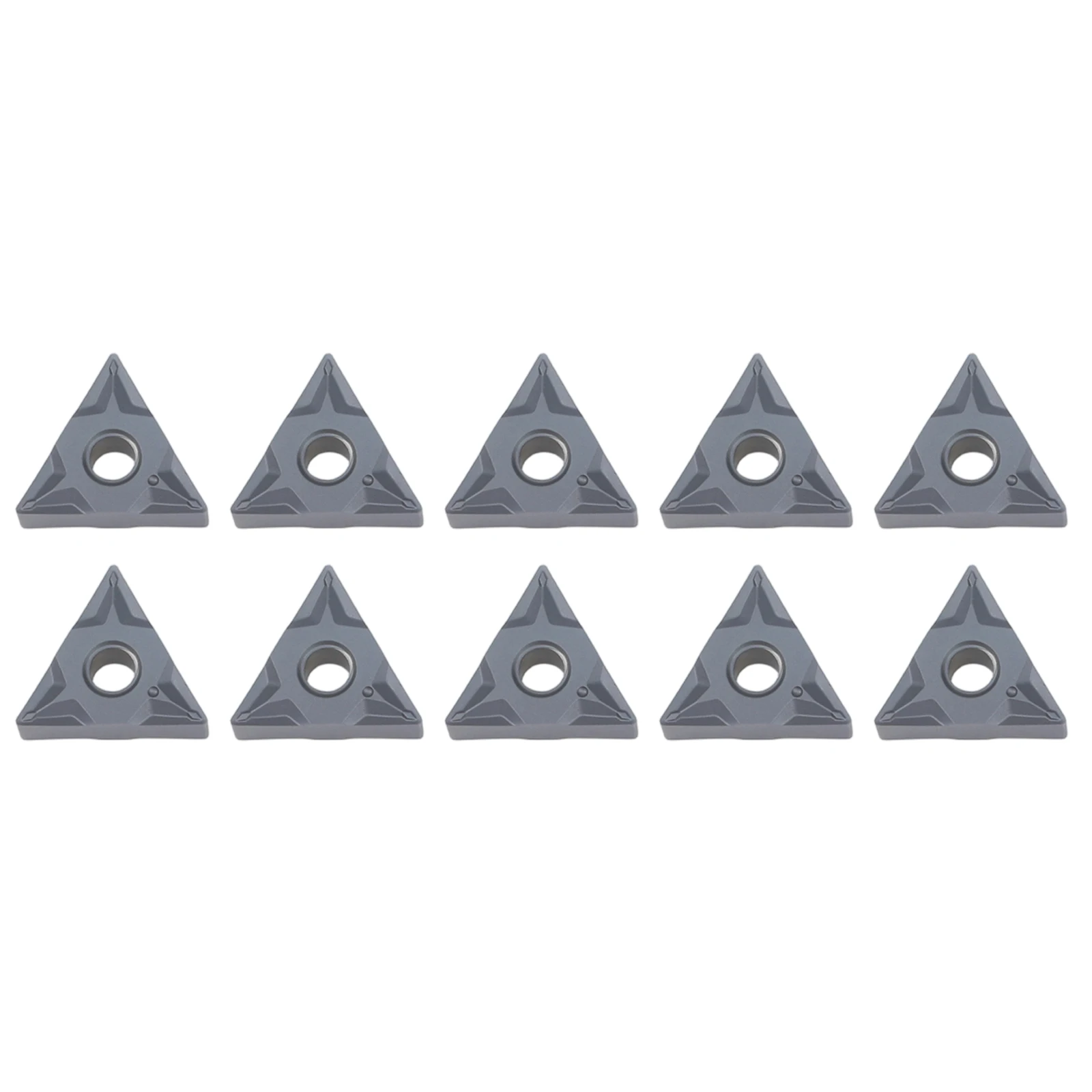 

10pcs TNMG160404 NN carbide lathe inserts for CNC turning tools suitable for semi finishing and machining operations
