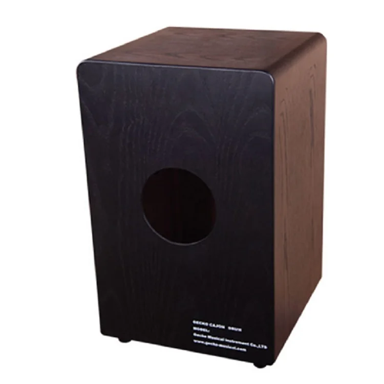 Band purcussion instrument producing by GECKO brand manufacturer hot sale steel string cajon drum