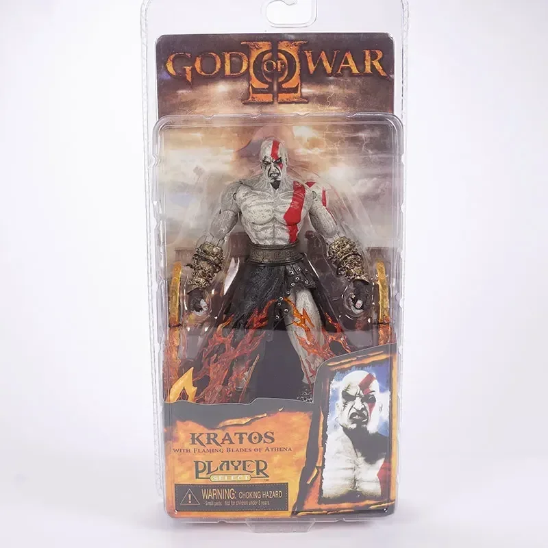 Classic Game NECA God of War 2 II Kratos In Ares Armor W Blades 7