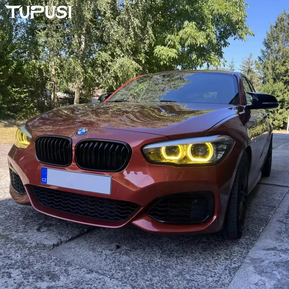 Yellow LED Modules Angel Eyes For BMW 1 Series DRL F20 F21 LCI 116i 118i 120i 125i 116d Headlight Running Led Lights for Car