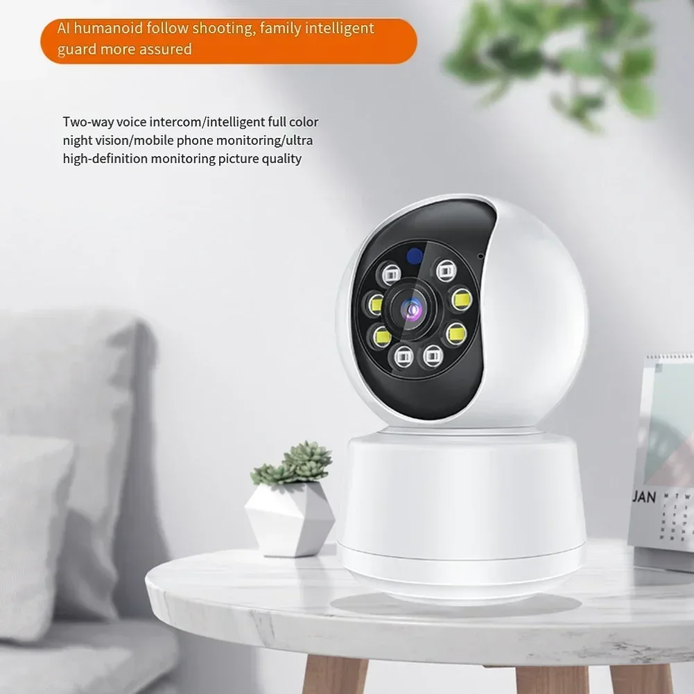 360-degree Surveillance Camera Home Mini WiFi Monitor Mobile Phone Remote Control Indoor Wireless IP Camera CCTV