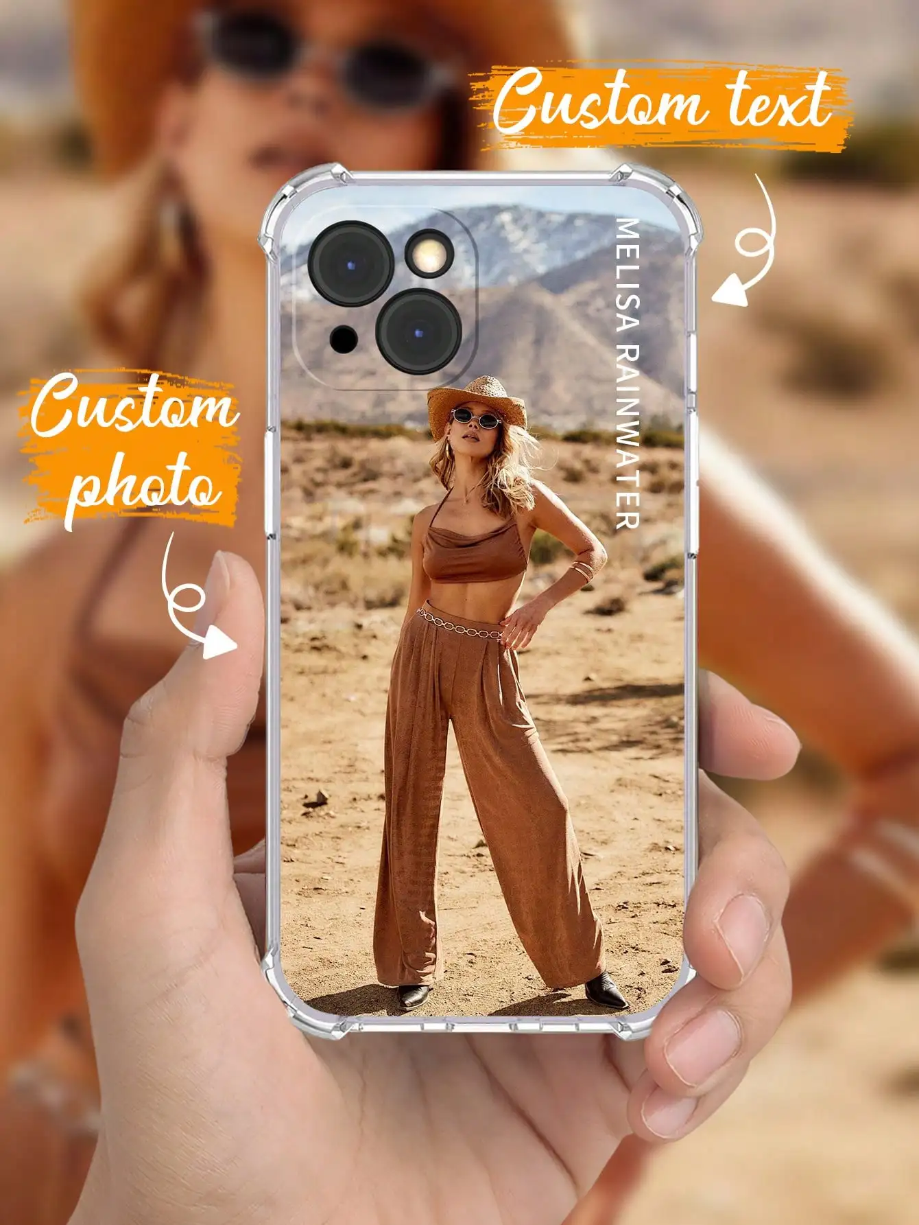 حافظة هاتف شفافة مضادة للصدمات لهاتف آيفون 17 Air 16 15 14 13 12 11 Pro Xs Max Mini 16e X XR 7 8 Plus غطاء مخصص للصور #1