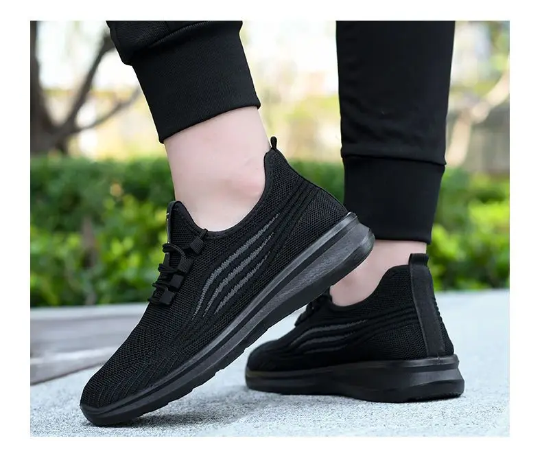 � Lässige Turnschuhe für Herren, Sommer, atmungsaktiv, flache Schuhe, leicht, erschwinglich, kostenloser Versand ​ – Detail 3