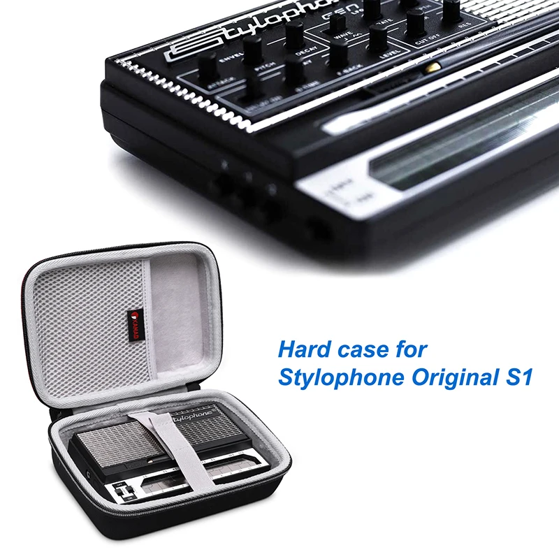 XANAD EVA Hard Case for Stylophone Original S1 Retro Pocket Synth Protective Carrying Storage Bag