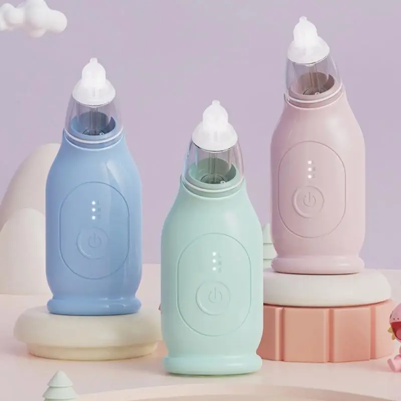Automatic Nose Cleaner 3 Gear Adjustable Baby Nasal Sucker Rechargeable