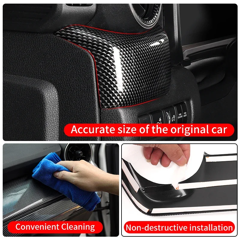 لتويوتا 2024 2025 لاند كروزر 250 برادو LC250 J250 1958 الطبعة الأولى لوحة القيادة الغطاء الواقي الكسوة الملحقات الداخليةFo