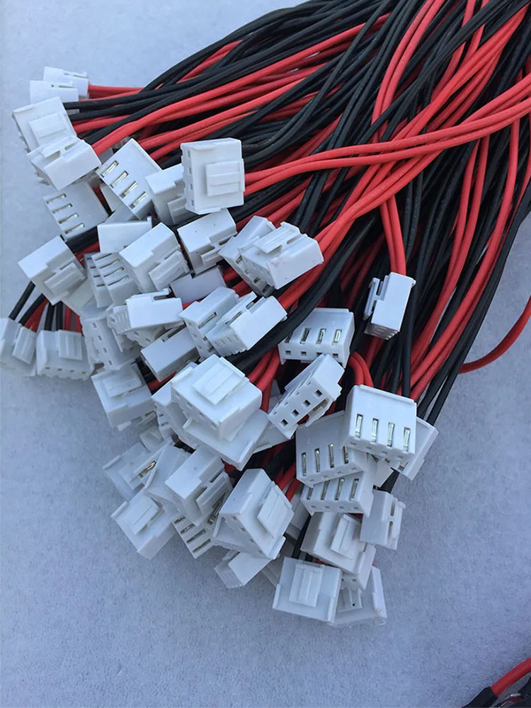 LED display Screen Pure Copper Power Cord LED Video Wall Animation Pixel Display Red And Black Connection Cable