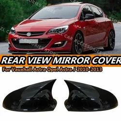 Pair Side Wing Mirror Cover For Vauxhall Astra Opel Astra J MK6 SXI SRI GTC SE 2010-2016 M style Rear View Mirror Cap Cover