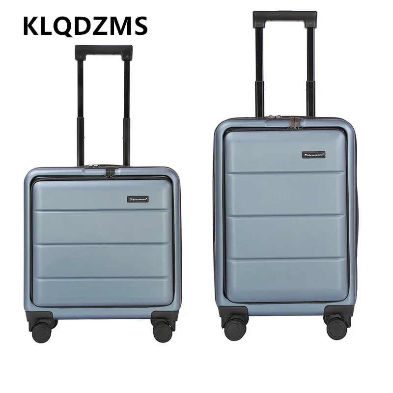 KLQDZMS Чемодан из АБС-пластика + ПК