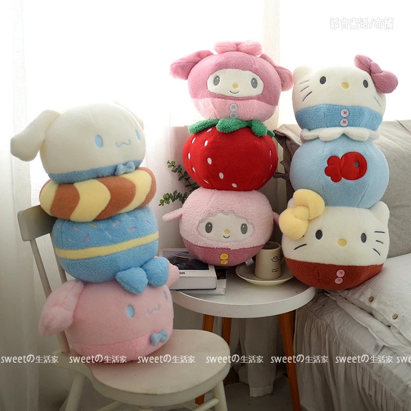 

Big Size Cinnamoroll Hello Kitty Kuromi Plush Pillow my melody Sleeping Leg Clamp Long Pillow Bedhead Pillow Sofa Cushion Gift
