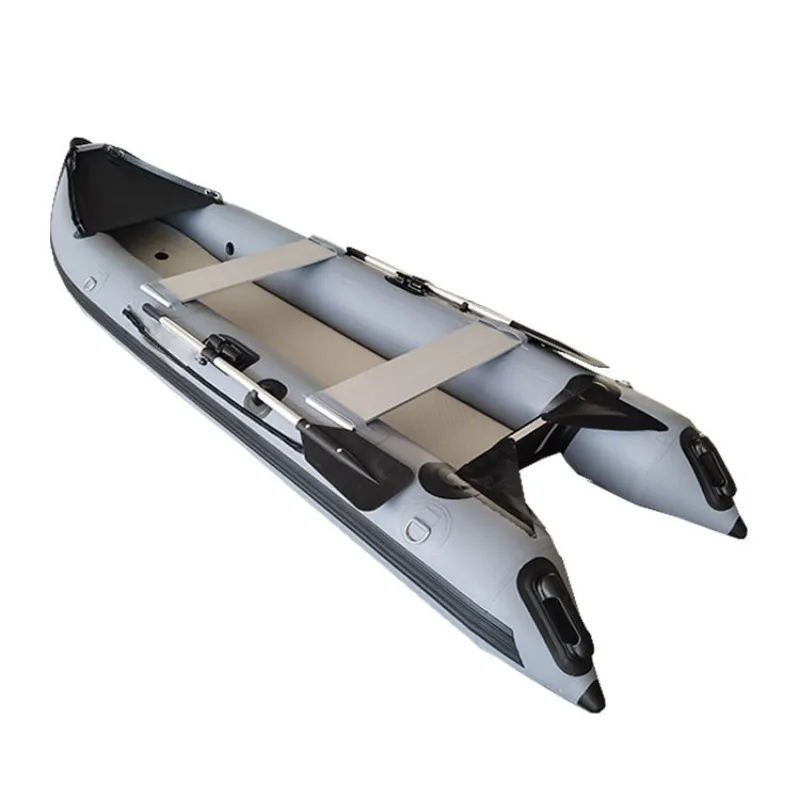 4-meter Custom Inflatable Kayak, Seats 2–3 People, Made of PVC, Designed Specifically for Your 2026 Outdoor Fishing Trip