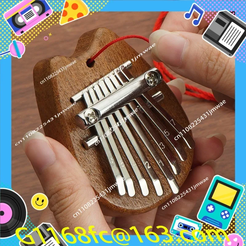 8-Tone Kalimba Portable Finger Piano Compact and Easy-to-learn Instrument
