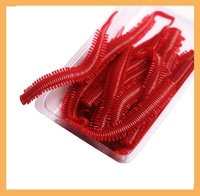 10PCS bionic sea sandworms soft bait road runner lures to simulate the real lures fishing lures multi-color not easily brok